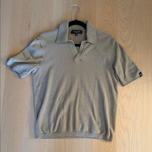 Rag & Bone Terry Cloth Polo